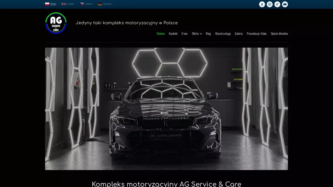Kompleks motoryzacyjny AG Service & Care - podgląd